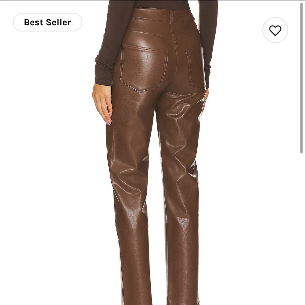 STELLA FAUX LEATHER STRAIGHT IN CHESTNUT PAIGE - NWT
